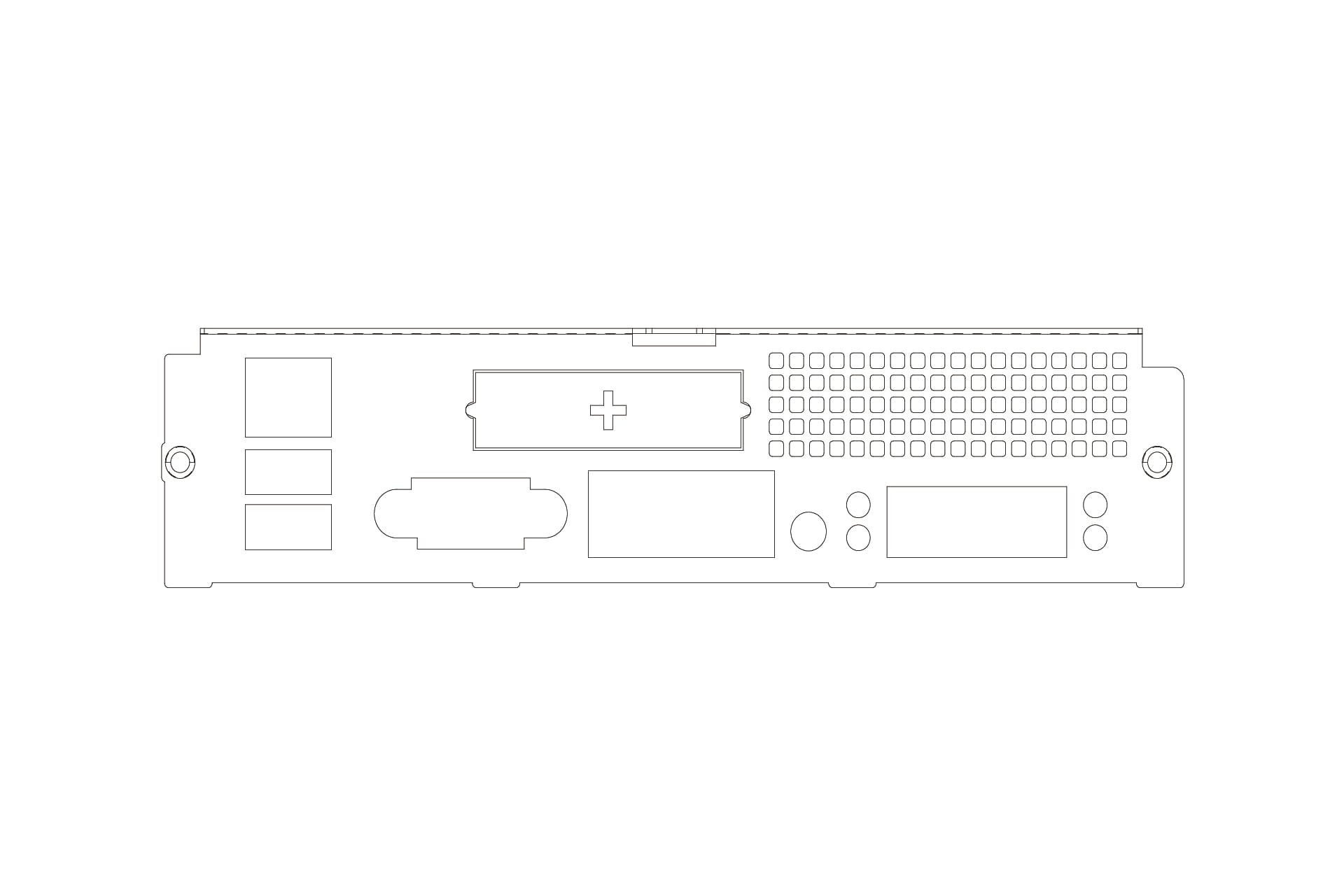 Back I/O Shield Plate - server system assembly